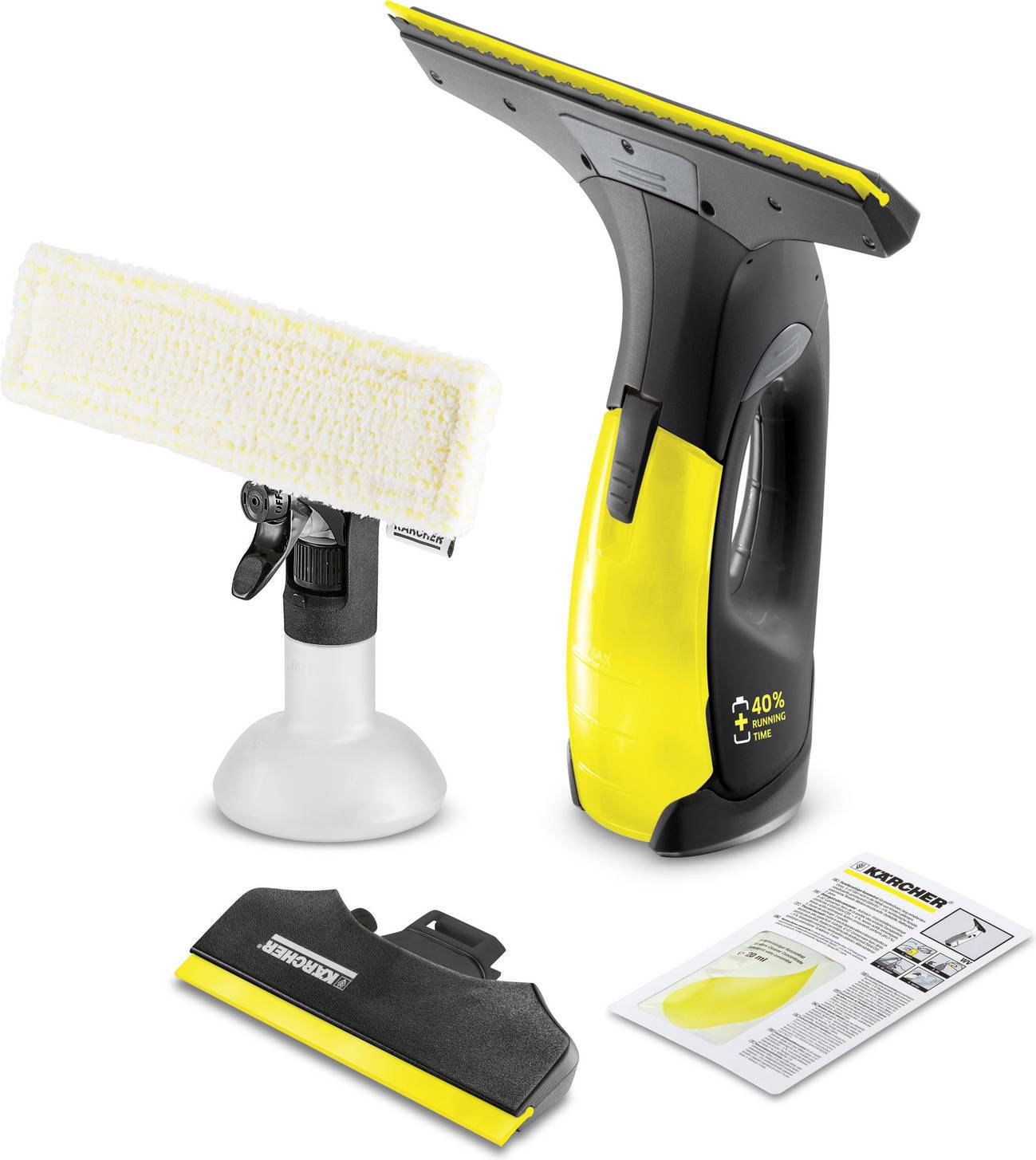 Kärcher WV 2 Black Edition Black/Yellow 100ml