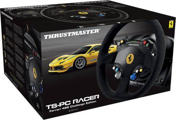 Pc steering wheel Thrustmaster TS-PC RACER Ferrari 488 Challenge Edition