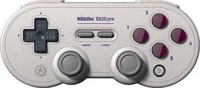 8Bitdo SN30 Pro Bluetooth Controller - G Classic Edition - Grey