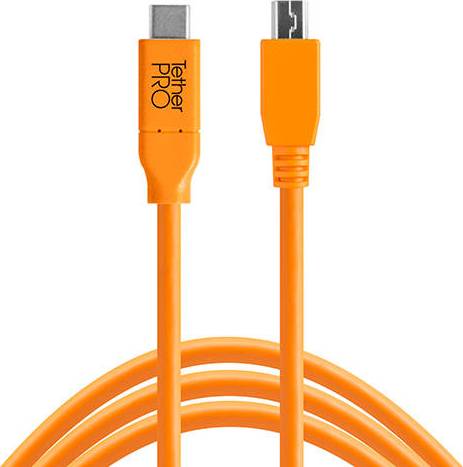 Usb b cable Tether Tools USB C-USB Mini-B 2.0