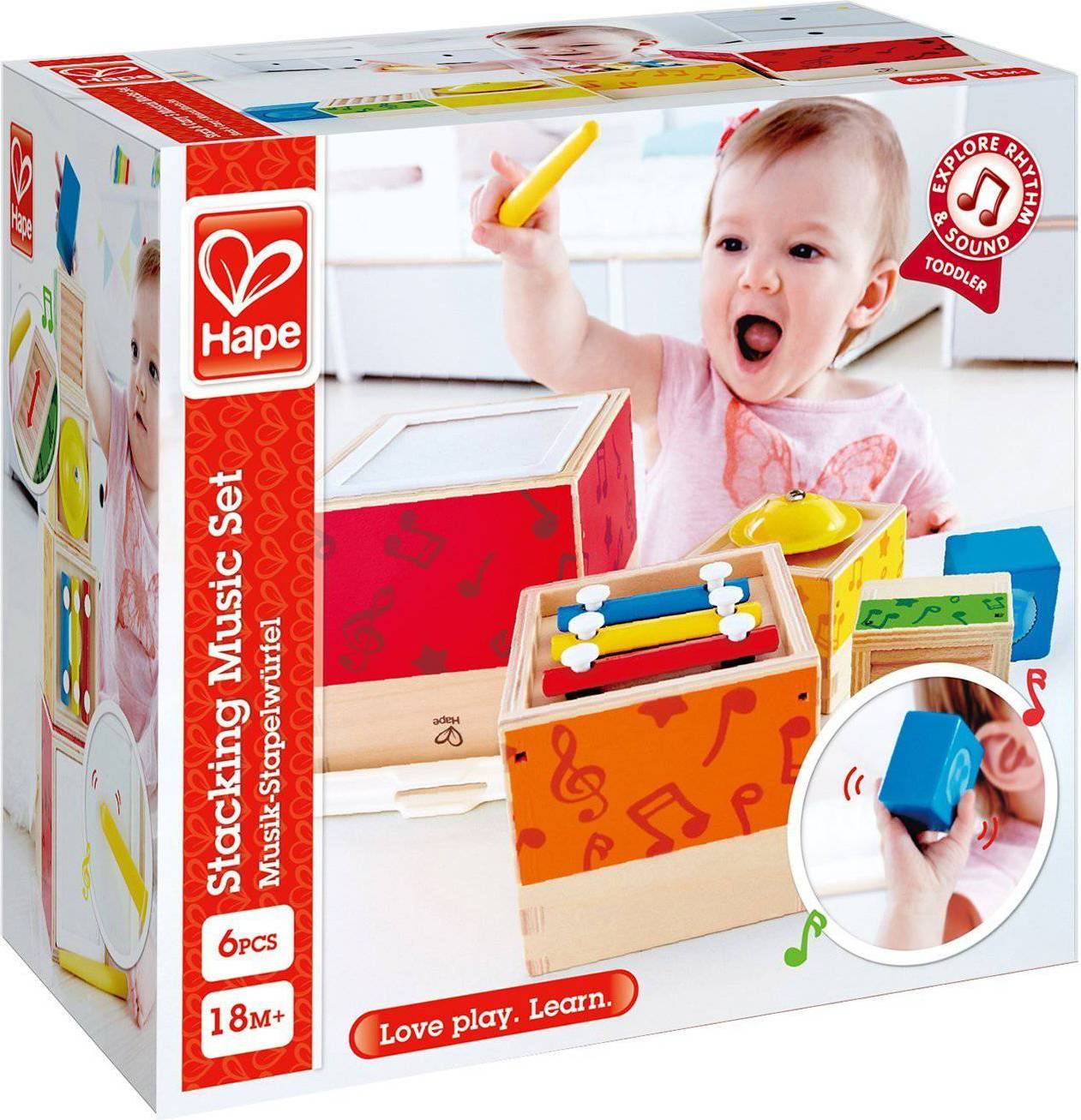 Hape Stacking Music Set