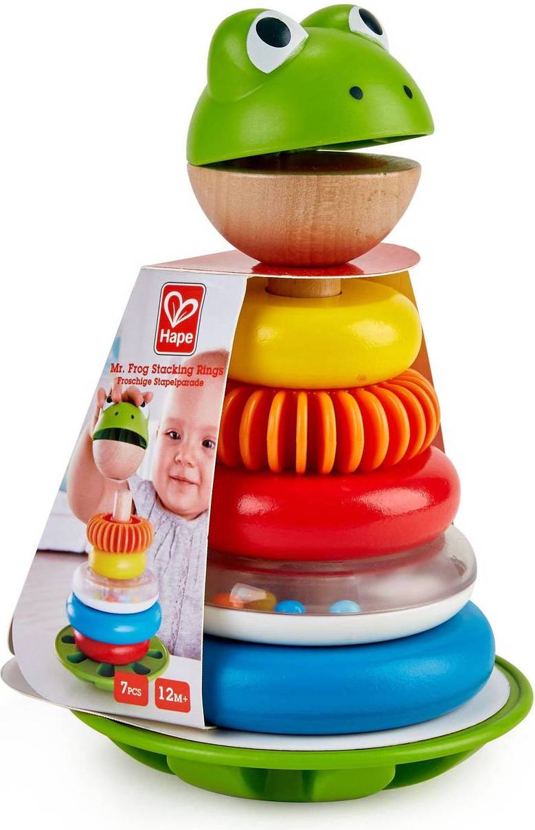 Hape Mr. Frog Stacking Rings