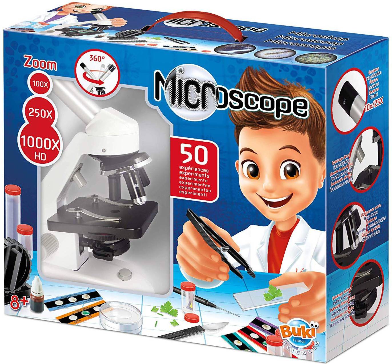 Buki France Microscope 50 Experiments
