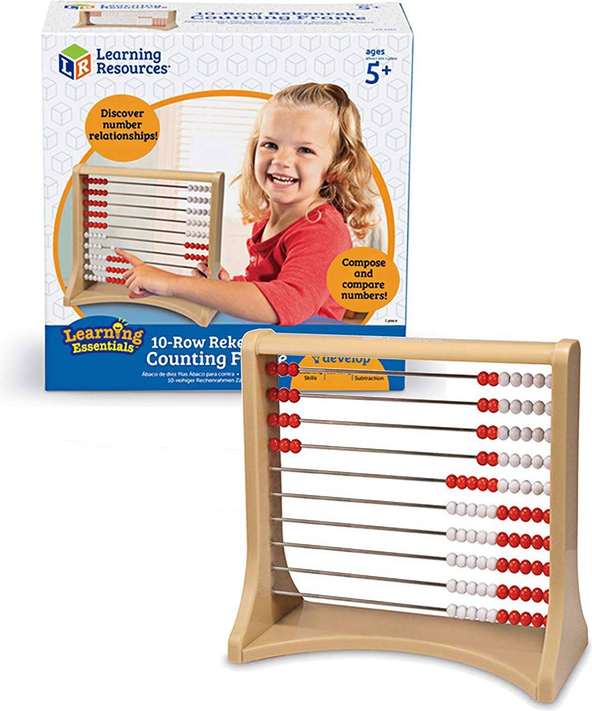 Learning Resources 10 Row Rekenrek Counting Frame