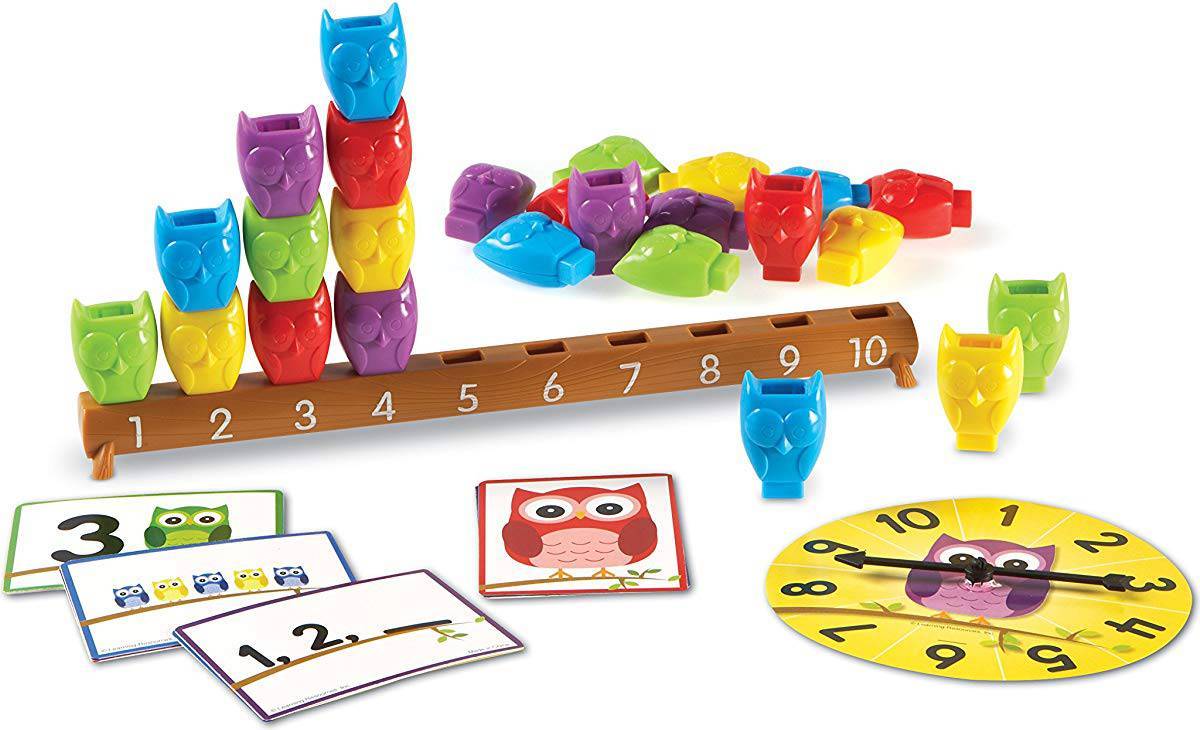 Learning Resources 1-10 Counting Owls Activity Set
