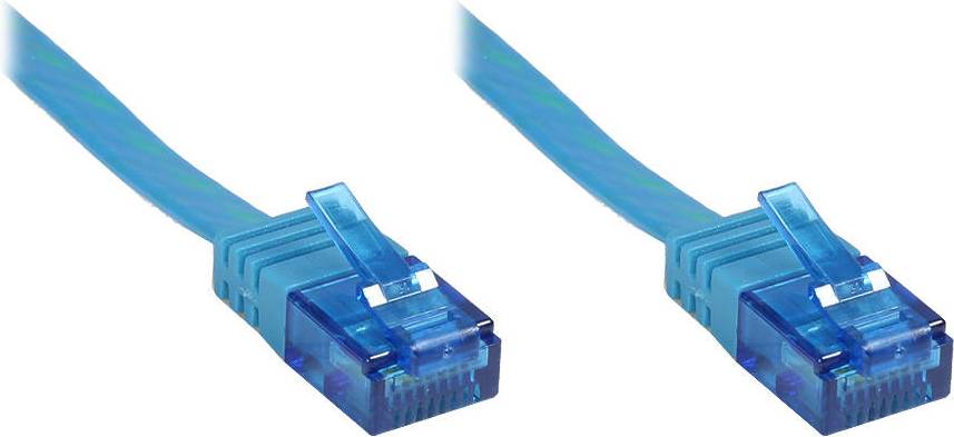 Flat RJ45-RJ45 U/UTP Cat6a