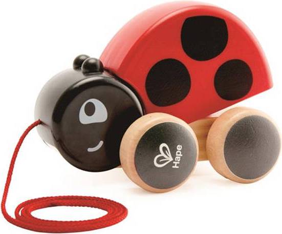 Hape Ladybug Pull Along