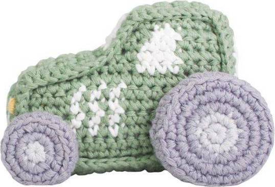 Sebra Crochet Rattle Tractor