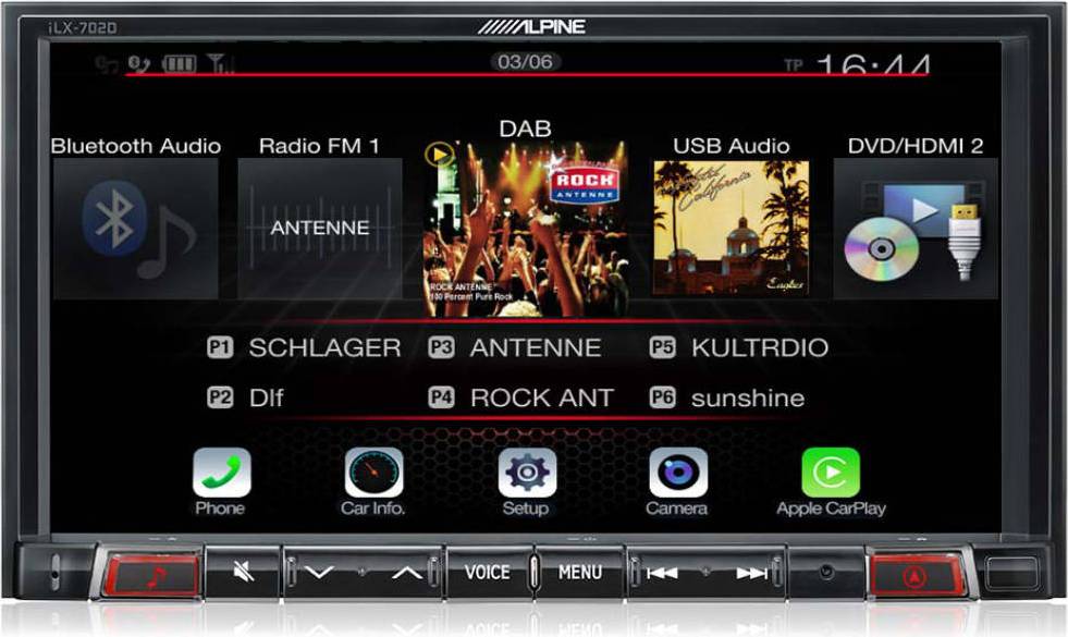 Autoradio Alpine INE-W720D Autoradio Android Auto
