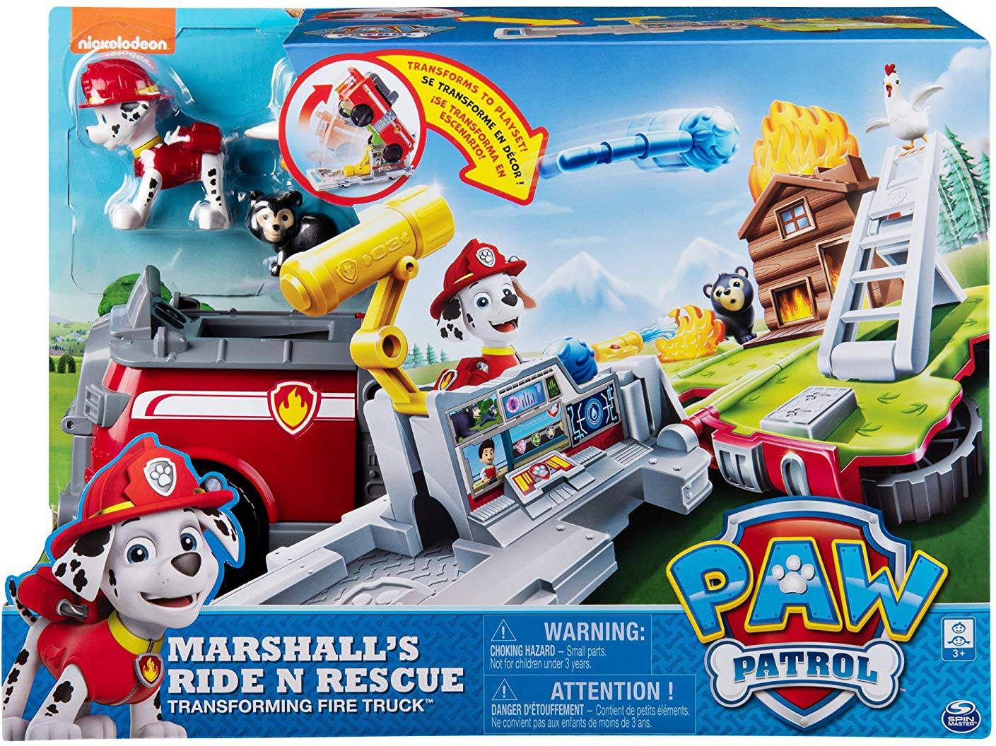 Spin Master Paw Patrol Marshall's Ride n Rescue Vehicle