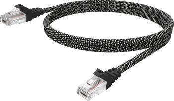 Vision Braided RJ45-RJ45 U/UTP Cat6 5m