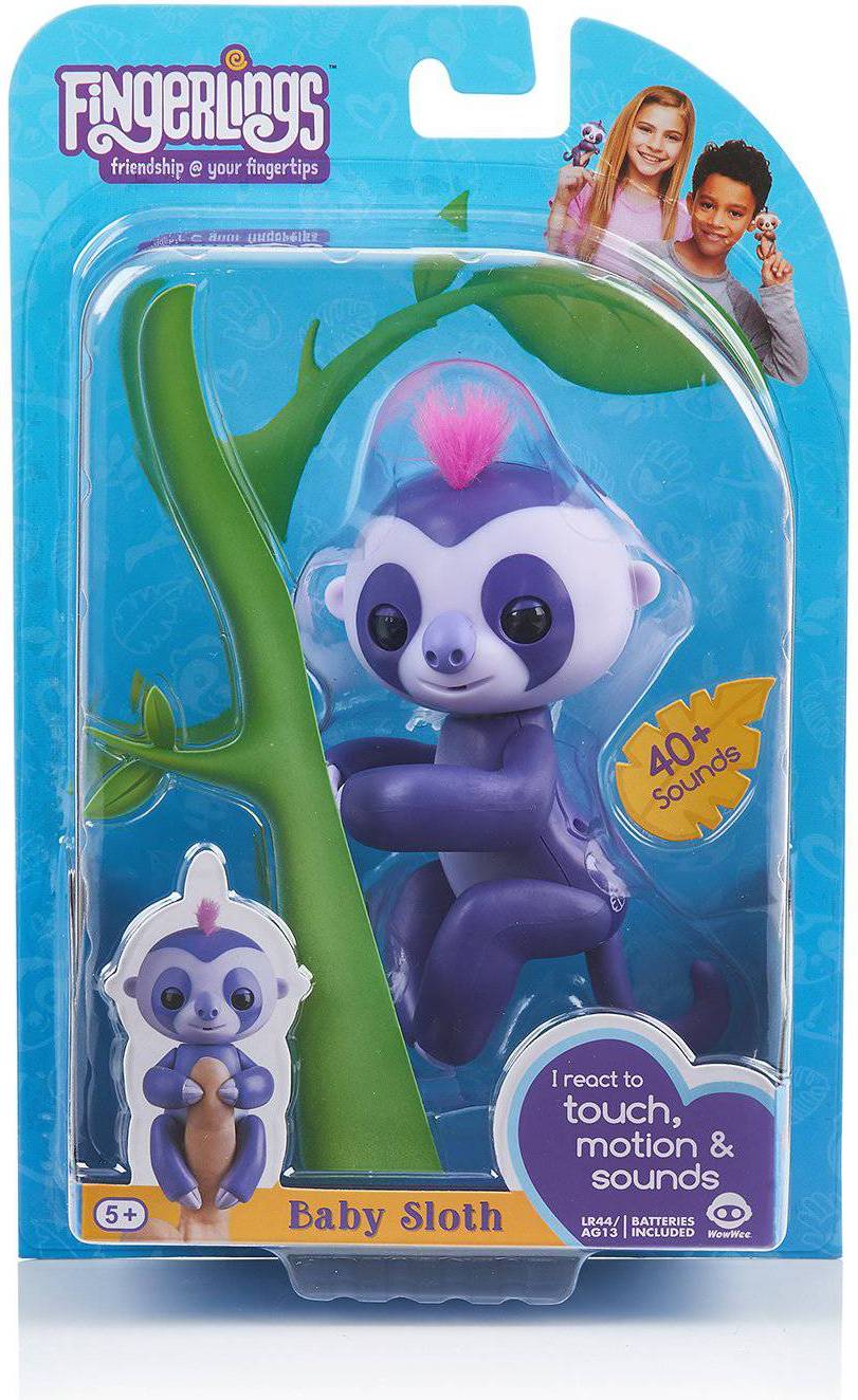 Fingerlings Baby Sloth
