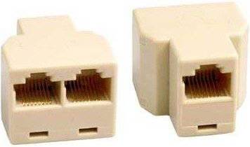 Deltaco RJ45-2RJ45 F-F Adapter