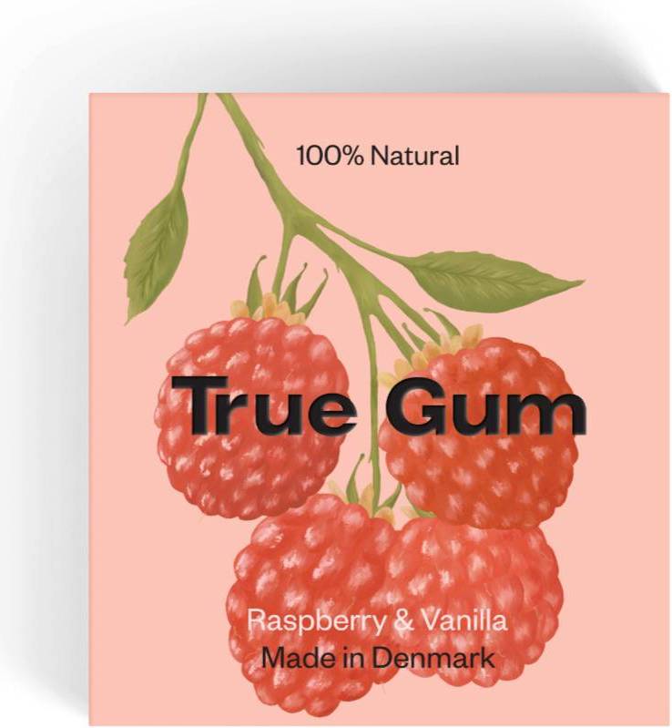 True Gum Raspberry & Vanilla 21g 1st