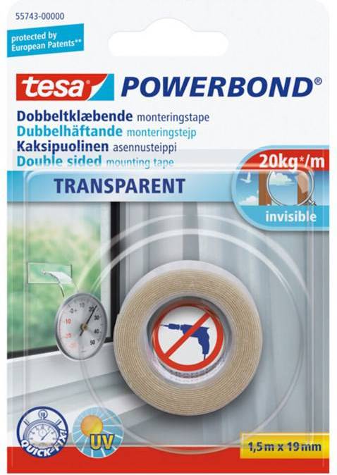 TESA Powerbond Transparent
