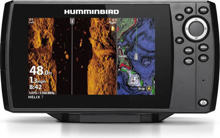 Fish finder Humminbird Helix 7 Chirp Mega SI GPS Fish Finder Chartplotter