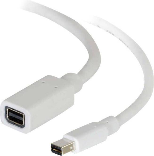 C2G Mini DisplayPort-Mini DisplayPort M-F 2m