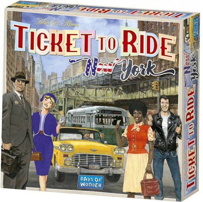 Ticket to ride Ticket to Ride: New York