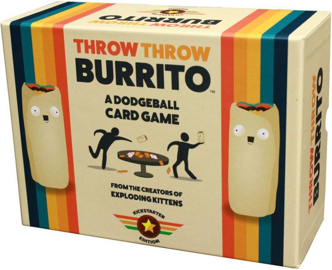 Exploding Kittens Throw Throw Burrito