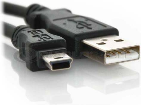 USB A-USB Mini-B