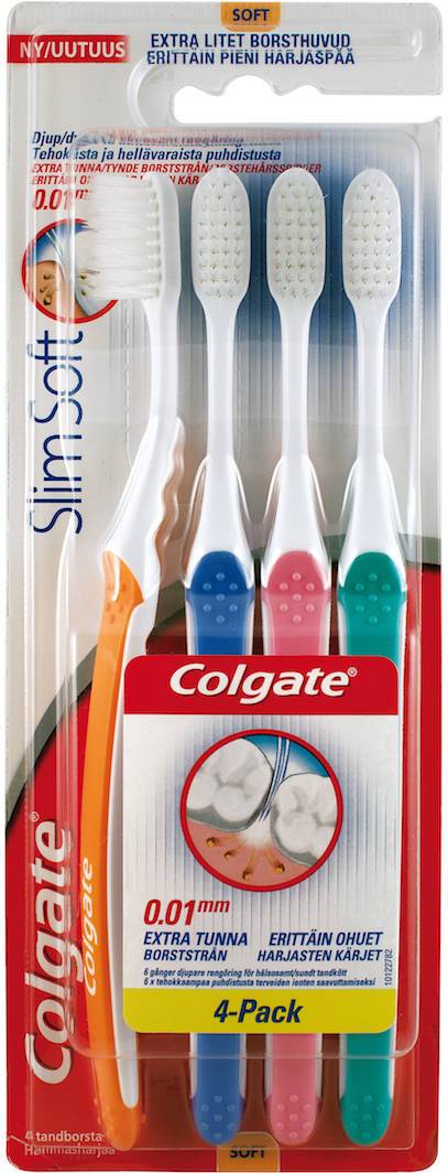 Colgate Slim Soft 4-pack