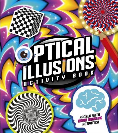 Optical Illusions Activity Book: Packed with.