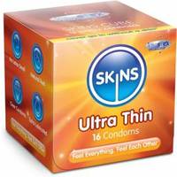 Bild på Skins Cube Ultra Thins 16-pack kondomer