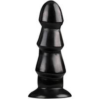 Bild på All Black Glans Trio Dildo 17x5cm