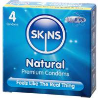 Bild på Skins Natural 4-Pack kondomer