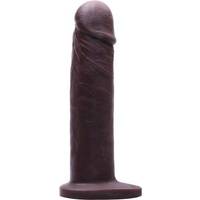 Bild på Tantus Realistisk dildo Vibrator Med relief Silikon Mörkbrun