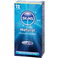 Bild på Skins Natural 12-pack kondomer