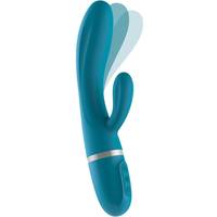 Bild på Liebe Pleasure Toys Kanindildo Blå (20 x 3,1 cm) vibrator