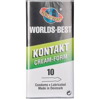 Bild på WORLDS-BEST Kontakt Cream-Form 10-pack kondomer