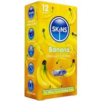 Bild på Skins Condoms Banana 12 Pack kondomer