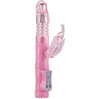 Bild på Toy Joy Fjäril Thrust Vibrator Rosa