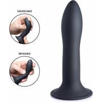 Bild på XR Brands Squeeze-It Flexible Silicone Dildo, Black