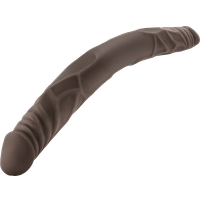 Bild på Blush DR SKIN 14INCH DOUBLE DILDO CHOCOLATE