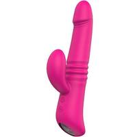 Bild på Dream Toys Vibes of Love, Rechargeable Heating Thruster, magenta vibrator