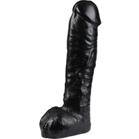 Bild på All Black Realistic Dildo 29cm