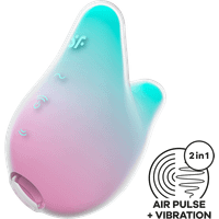 Bild på Satisfyer Mermaid Vibes, 9,5 cm mint pink vibrator