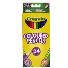 Crayola Long Colour Pencils 24-pack