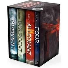 Divergent book series The Divergent Series: Divergent, Insurgent, Allegiant, Four (Häftad, 2014)