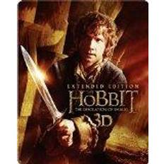 3D Blu Ray The Hobbit: The Desolation Of Smaug - Extended Edition Steelbook [Blu-ray 3D + Blu-ray] [2014] [Region Free]