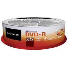 DVD-R 4.7GB 16x Spindle 25-Pack