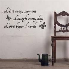 NiceWall Live Laugh Love Vægdekoration