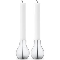 Georg Jensen Cafu Fyrfadsstage 7.6cm 2stk