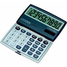 Citizen Calculadora Bolsillo Ctc-110 10 Digitos Plata 106x63x14 Mm 80 Unidades