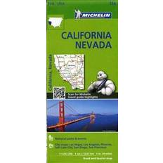 Michelin USA California, Nevada Map 174 (Falset, 2013)