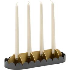 Stål Julelysestager Klong Fira Advent Julelysestage 12cm
