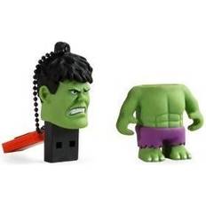 Cartes Mémoire & Clés USB Tribe Clé USB Hulk 16Go